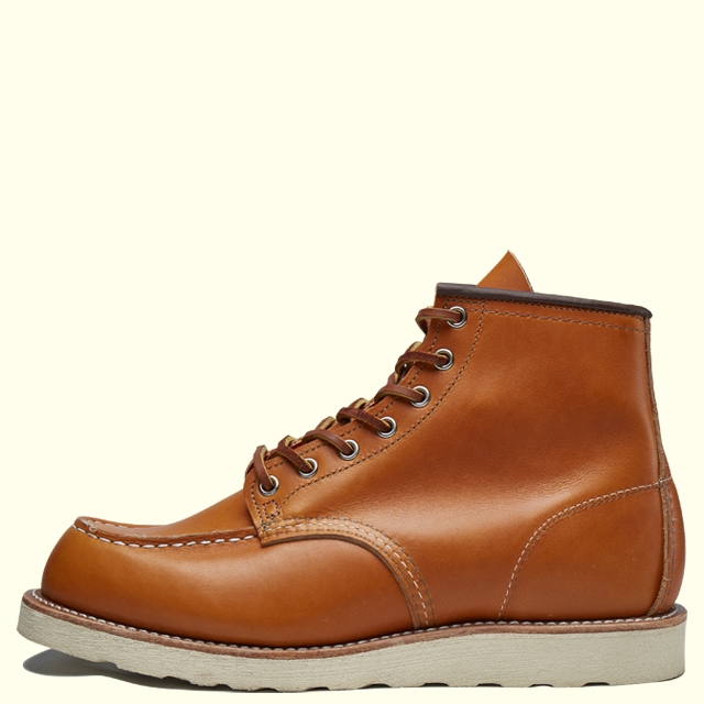 REDWING IRISH SETTER 6' MOC-TOE 9875(E)(10H(28.5cm) GOLD RUSSET