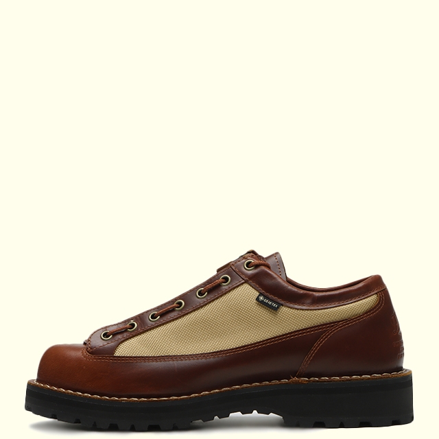 Danner】D123200 DANNER FIELD LOW R(3H(22.0cm) V.BROWN/KHAKI