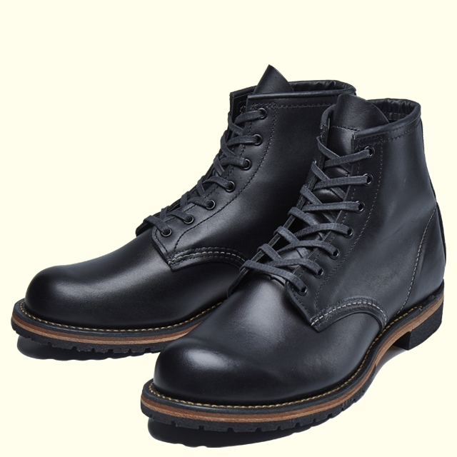 REDWING BECKMAN BOOT 9414(D)(8(26.0cm) BLACK FEATHERSTONE): Red