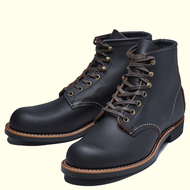 RED WING】 BLACKSMITH 3345(D)(6H(24.5cm) BLACK): Red Wing Shoes