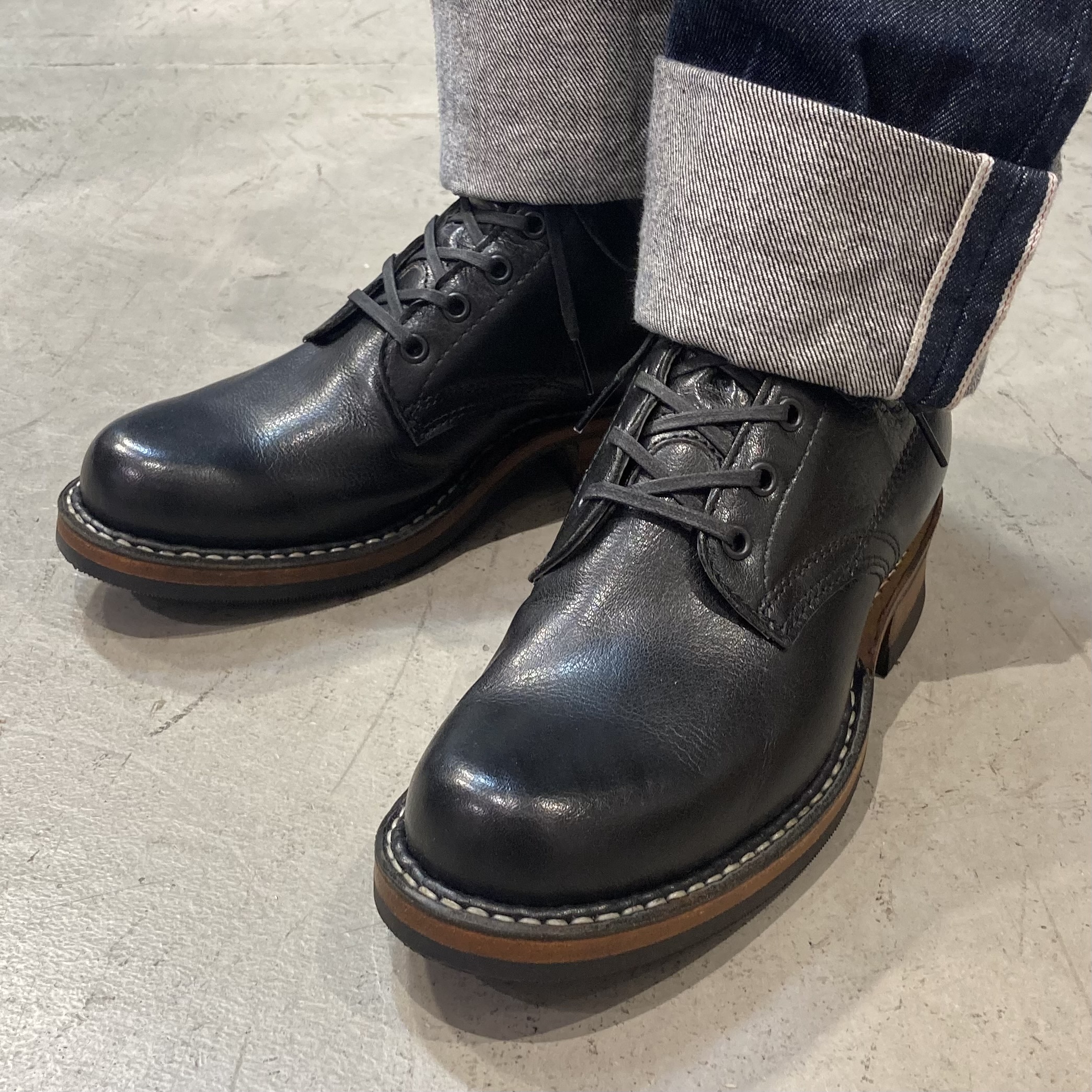 ホワイツ 5インチ セミドレス WATTER BUFFALO BLACK White's 5'' SEMI