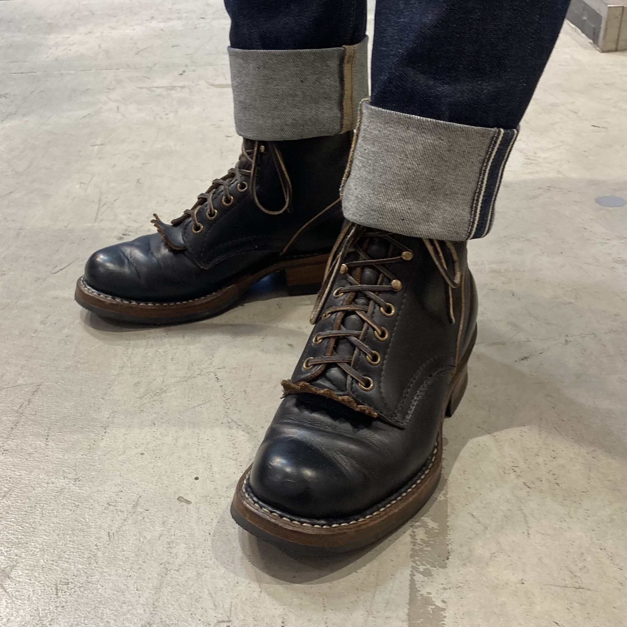 ホワイツ 6インチ スモークジャンパー レースTOトゥ RED DOG White's 6