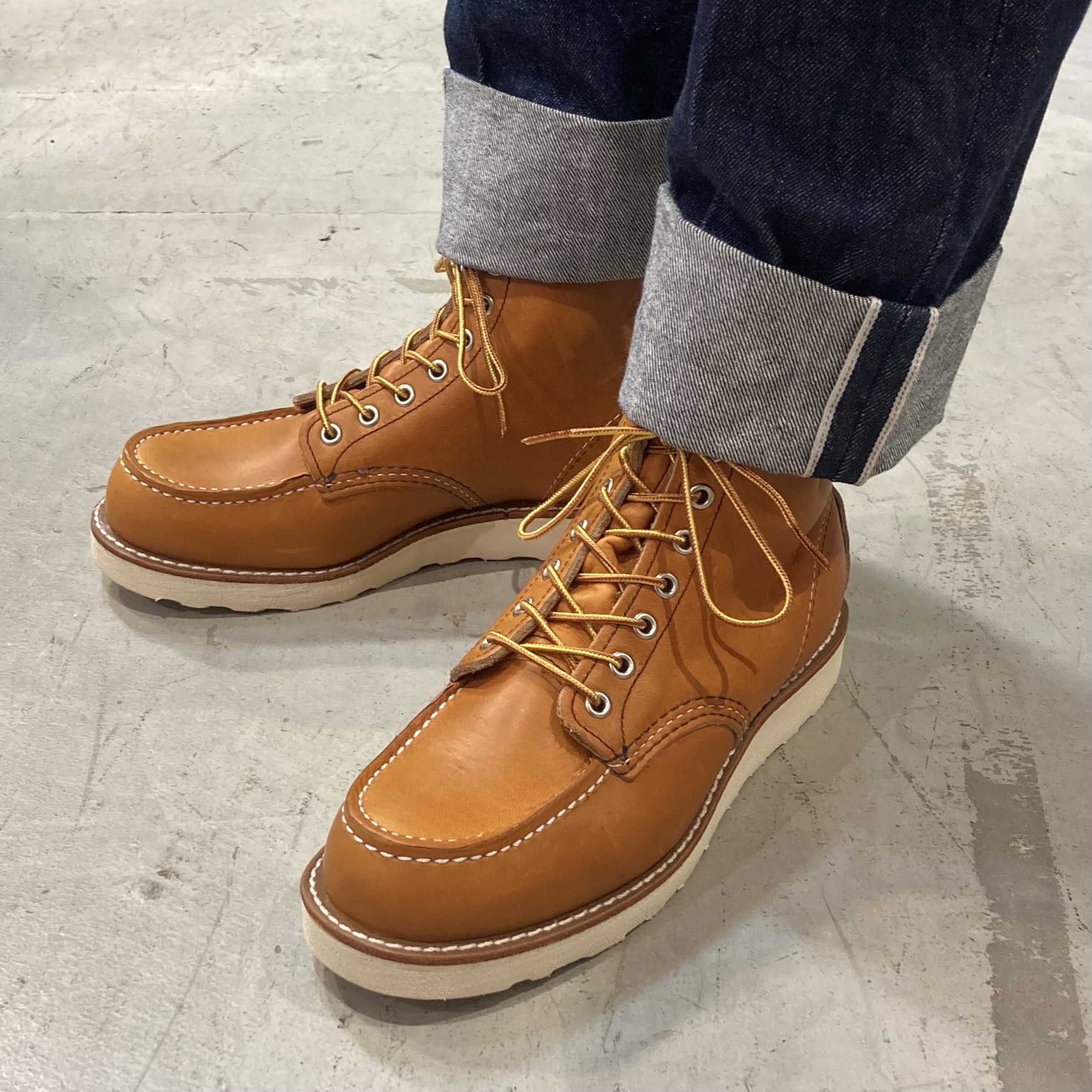 REDWING】 6' CLASSIC MOC 875(E)(6(24.0cm) ORO LEGACY): Red Wing