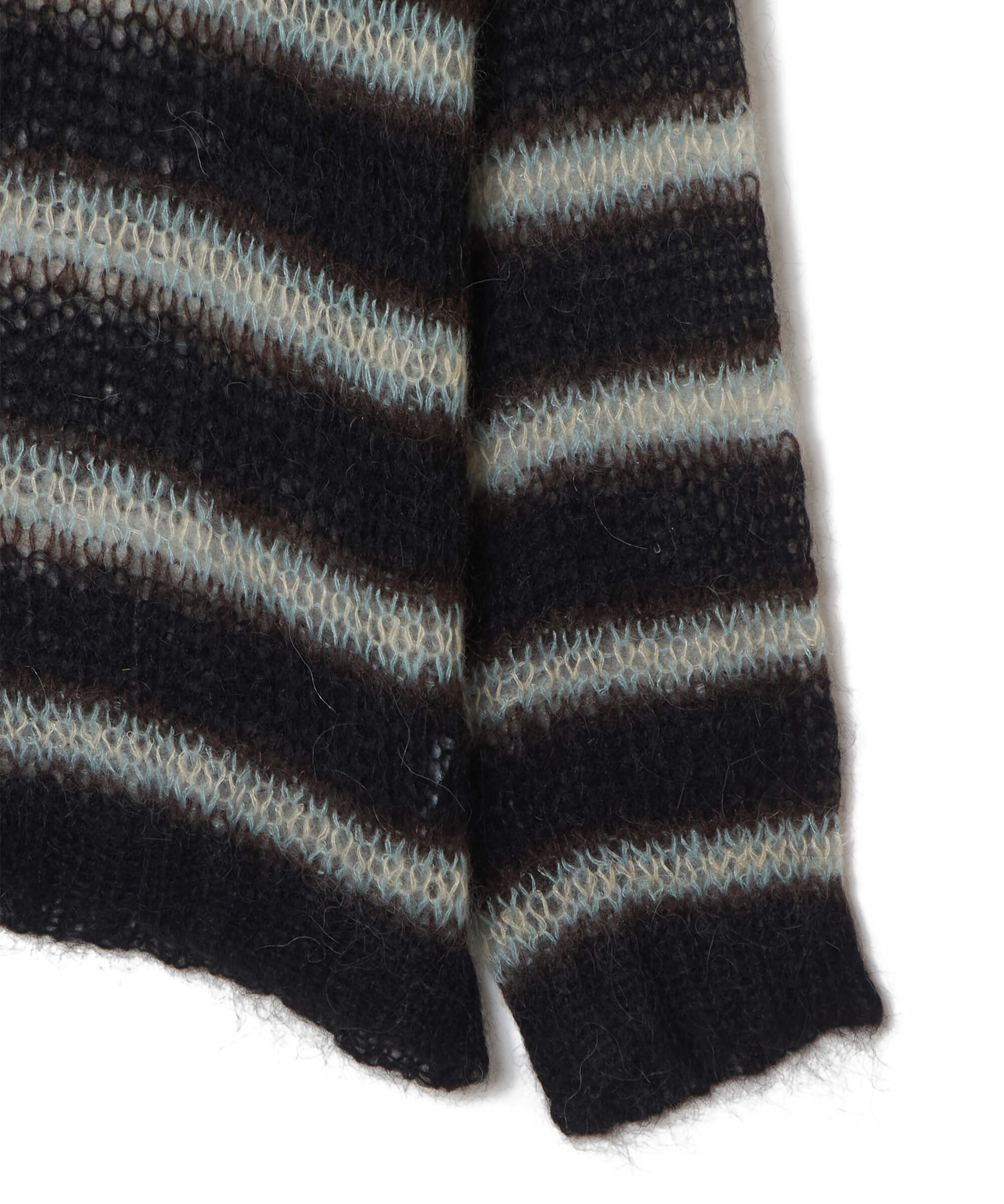 MOHAIR STRIPE PULLOVER – SUGARHILL TOKYO