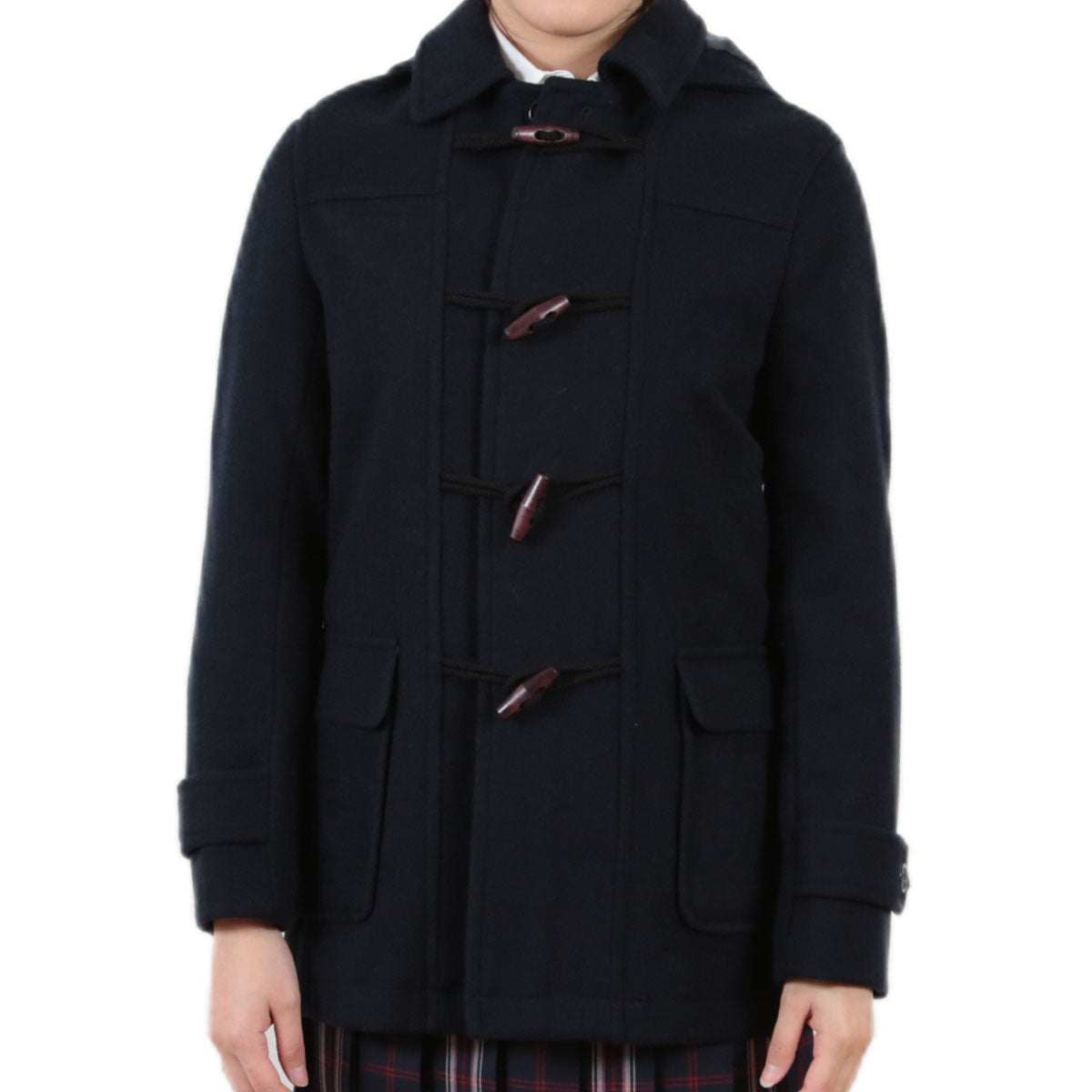 男女兼用ダッフルコート S～LL (you:th スクールコート 学生 通学