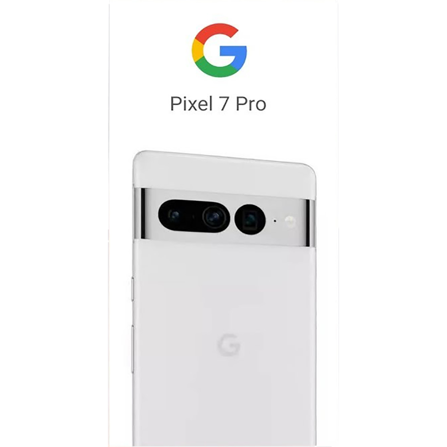 Google Pixel 7 Pro 5G Snow 128GB + 12GB Dual-SIM Factory Unlocked