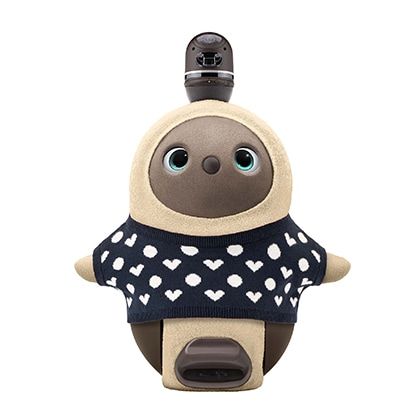 にっとプルオーバー(総柄:ネイビー) | LOVOT ウェブストア