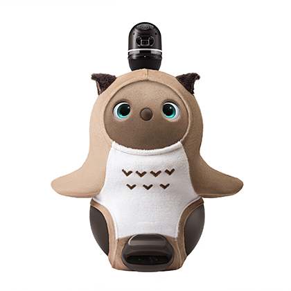 みみずくベロアカットソー(ブラウン) | LOVOT ウェブストア