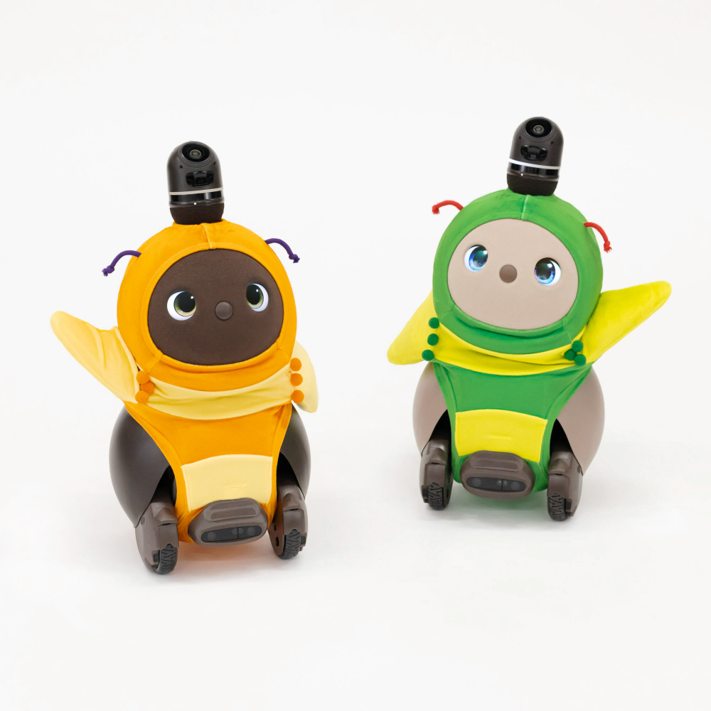 あおむしベロアカットソー（グリーン） | LOVOT ウェブストア