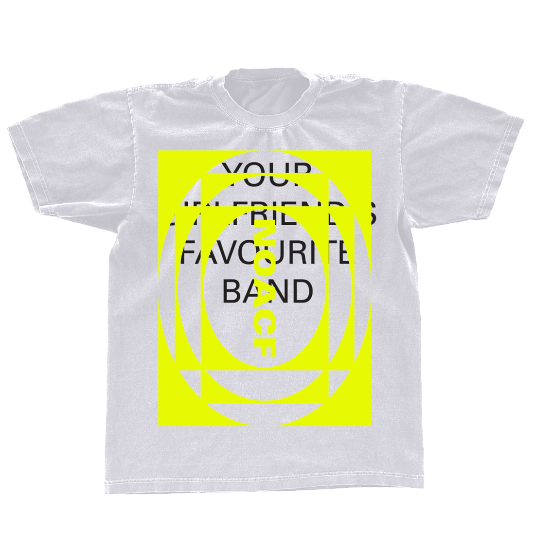 NOACF White T-Shirt - The 1975 Official Store