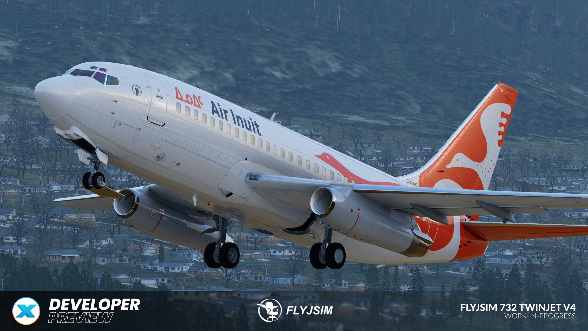 FlyJSim adds gravel kit to 737 TwinJet V4 for X-Plane 12 – Stormbirds