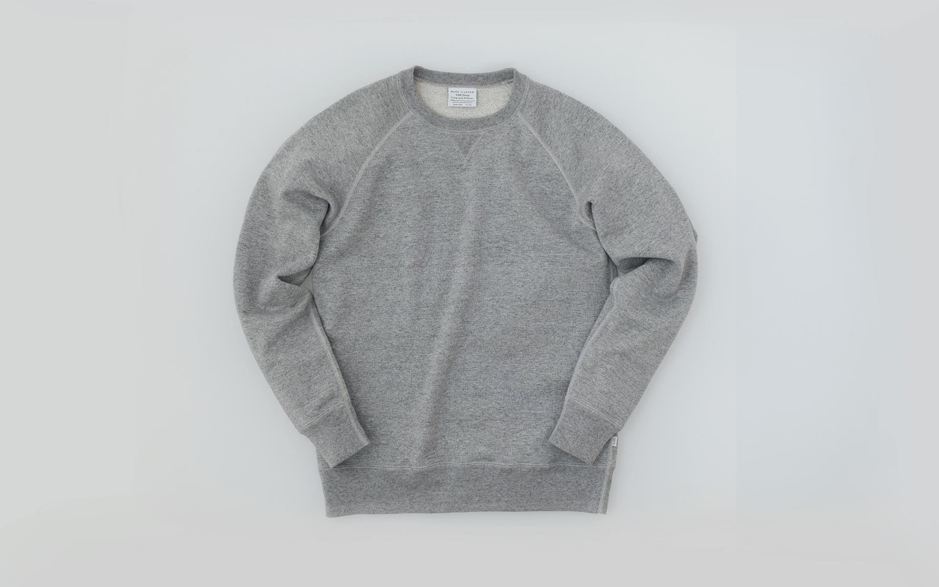 THE Sweat Crew neck Pullover｜衣料品｜中川政七商店 公式サイト