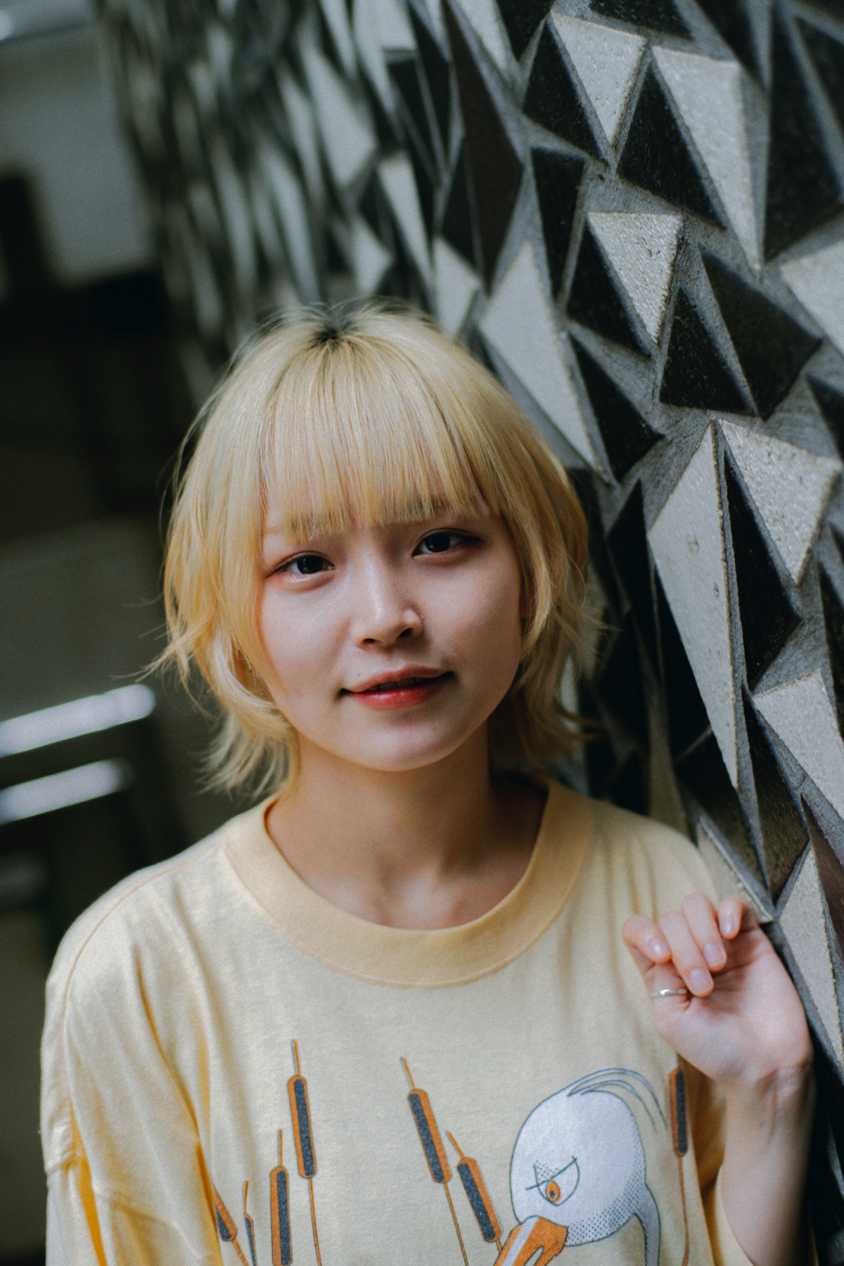 チャンベイビーGANG PARADE チェキ金髪 サイン有り 4枚セットGTTB