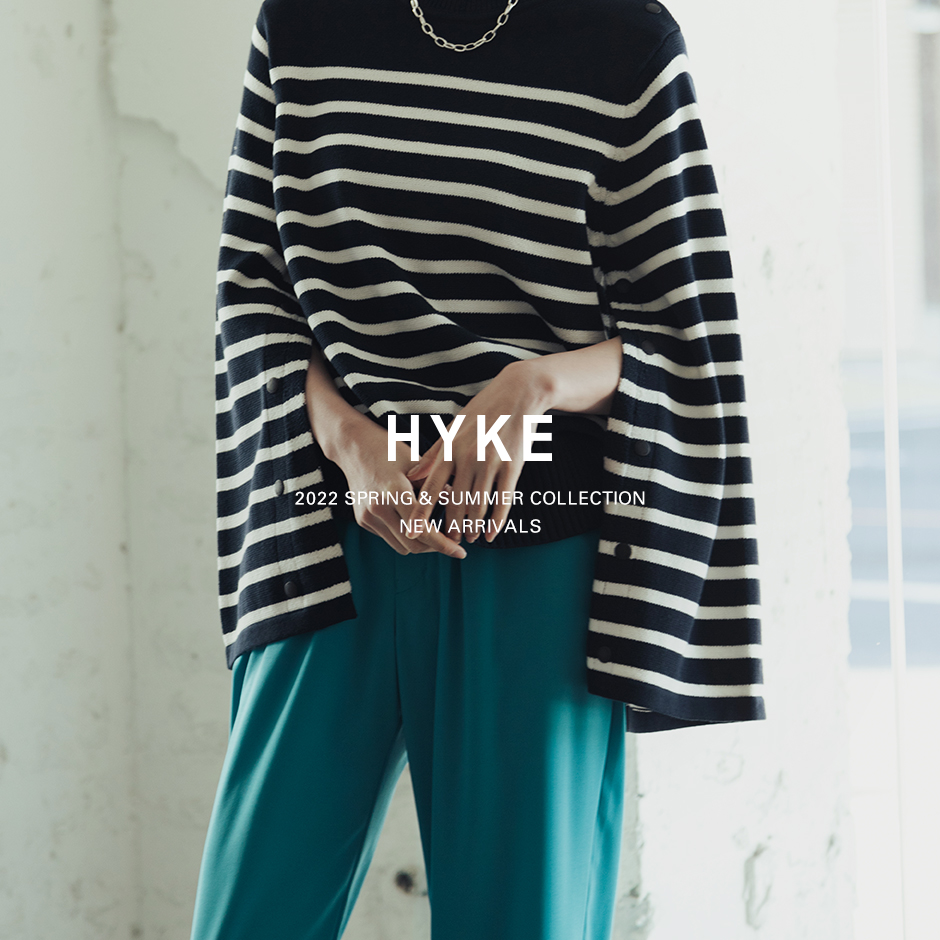 HYKE＞新作入荷 01.23 | st company online store 入荷案内ブログ