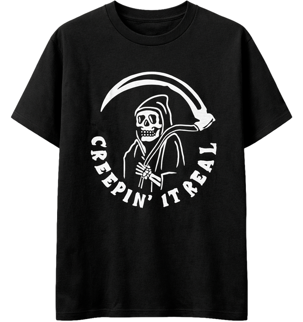 LICENSED GRAPHIC T-SHIRT BLACK - CREEP