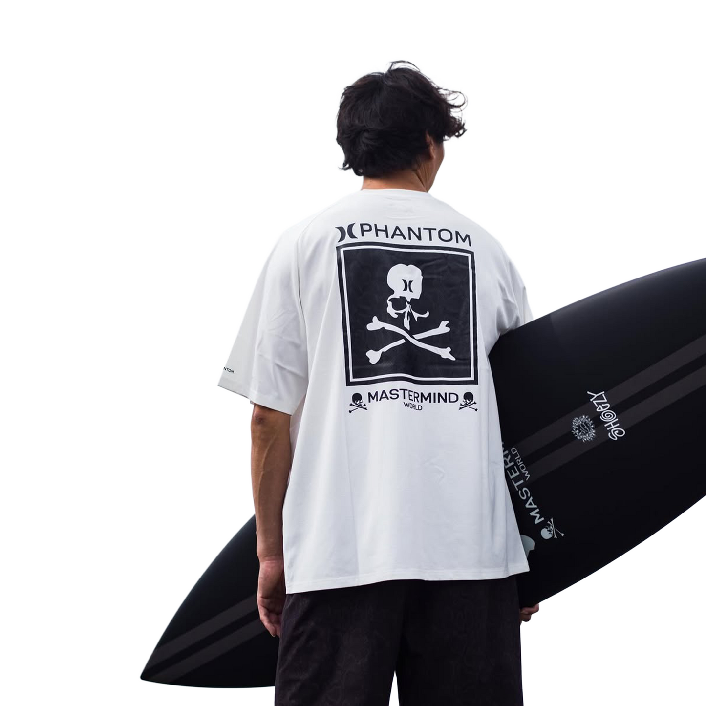 MASTERMIND WORLD x Hurley Phantom Tee White (SS25) – STEALPLUG KL