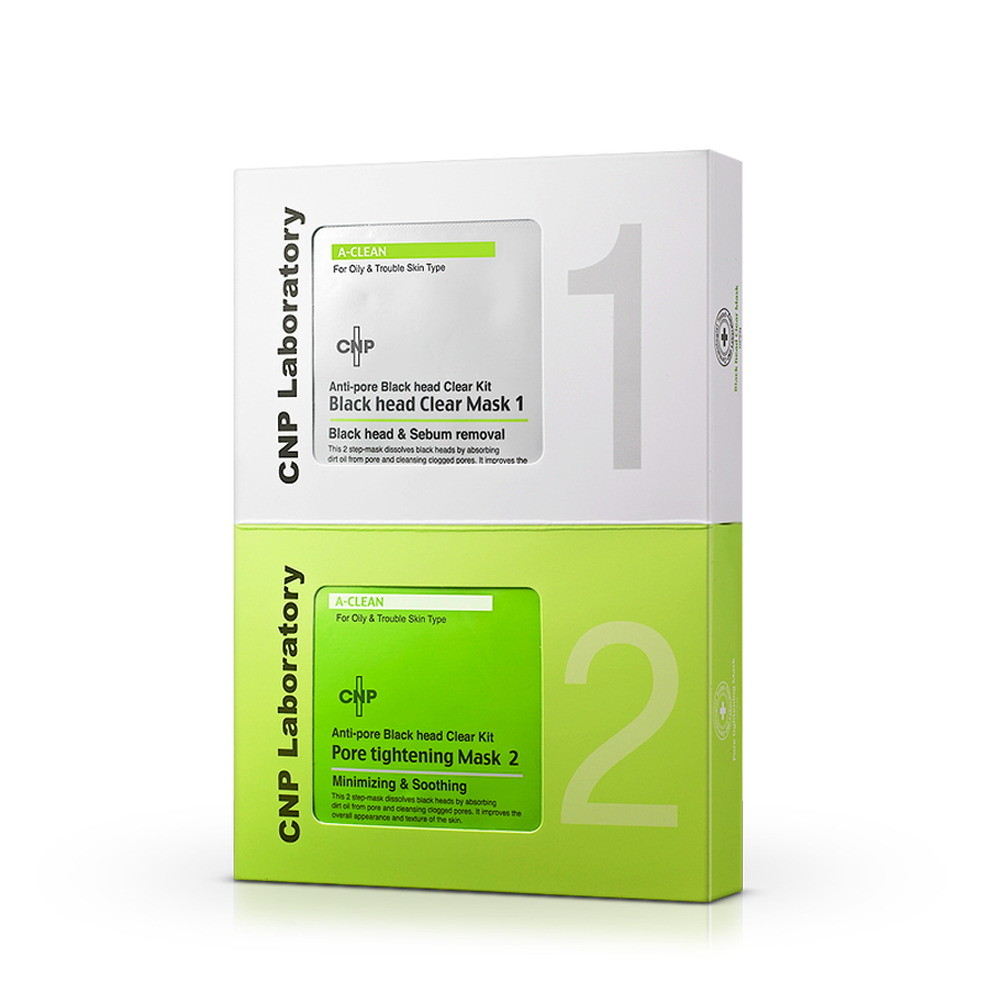 CNP Laboratory】CNP ANTI-PORE BLACK HEAD CLEAR KIT ブラックヘッド