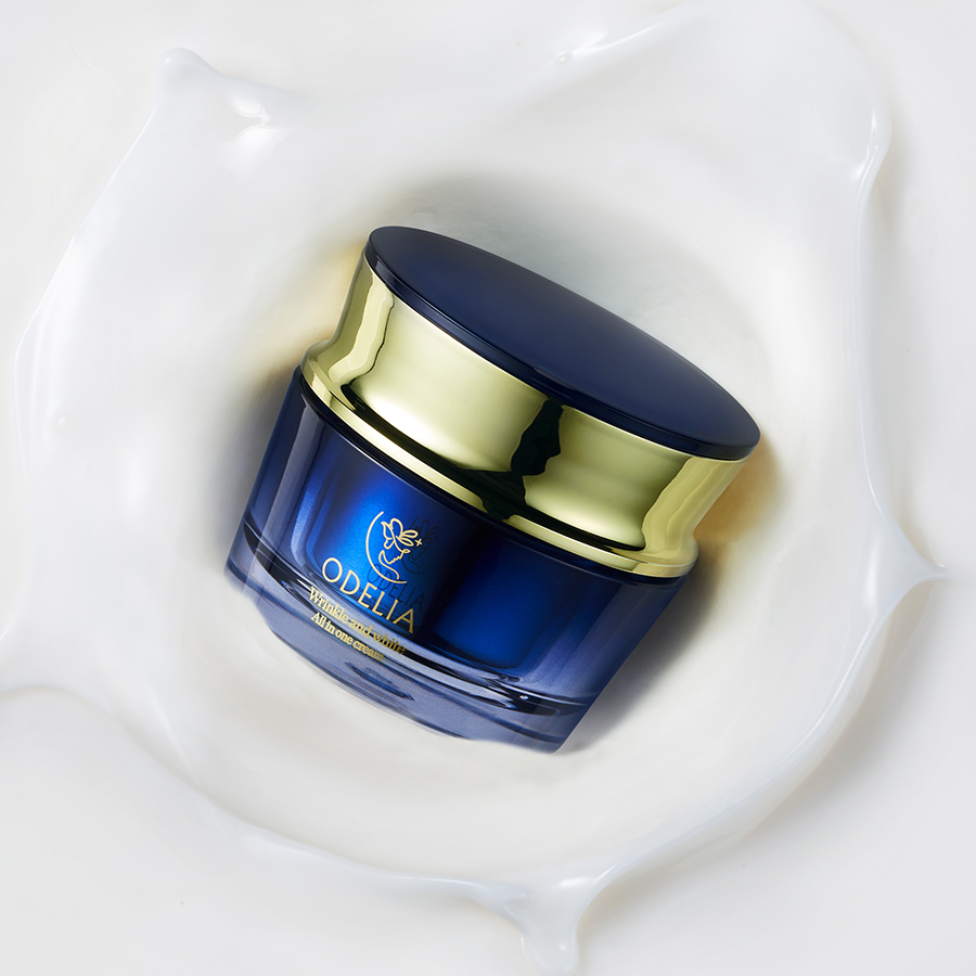 初回限定】ODELIA（オディリア）リンクル＆ホワイト AIOクリーム 2個