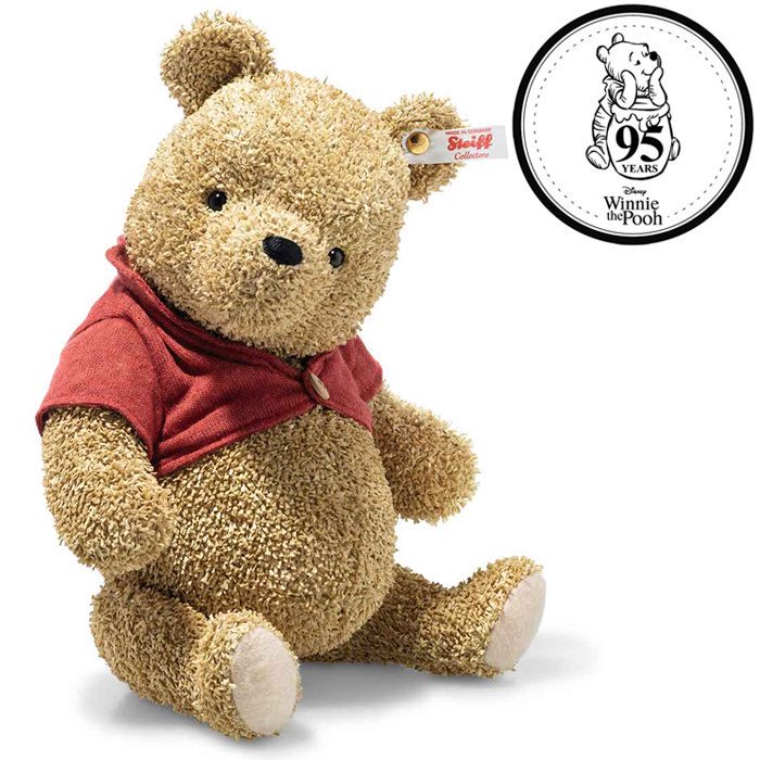 シュタイフ くまのプーさん 75周年記念 ぬいぐるみ STEIFF シュタイフ