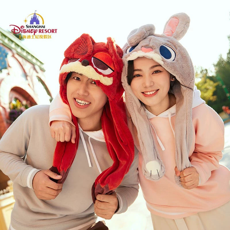 ズートピア ニック ファンキャップ 帽子 耳動く| 上海ディズニー