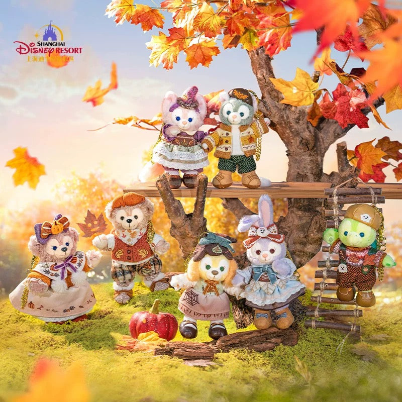 ハロウィン ダッフィー ぬいぐるみキーチェーン| 上海ディズニー