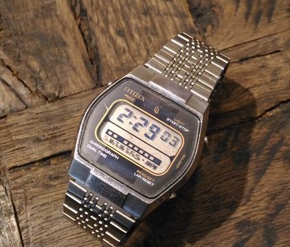 シチズン(citizen) デジタルクロノグラフ デュアルタイム 40-4110