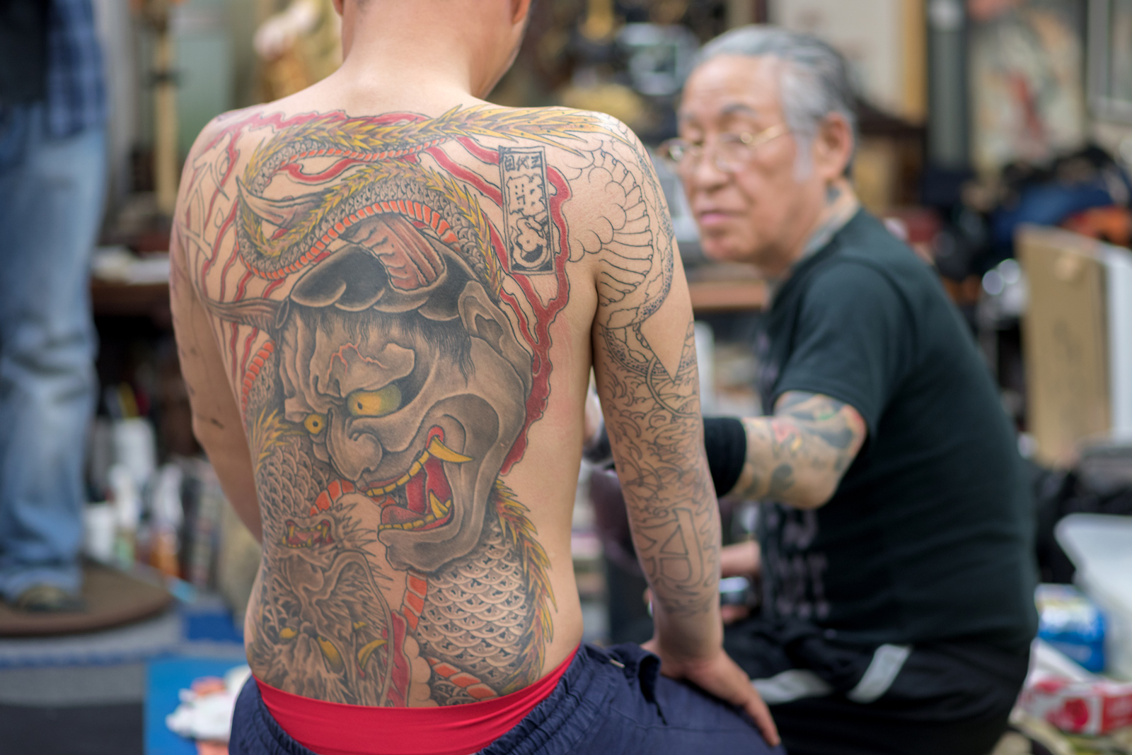 三代目彫よし – Horiyoshi III – Stéphane Bureau du Colombier