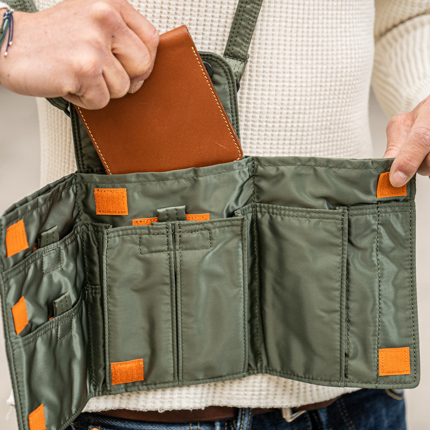 Porter Tanker Travel Case - Sage Green