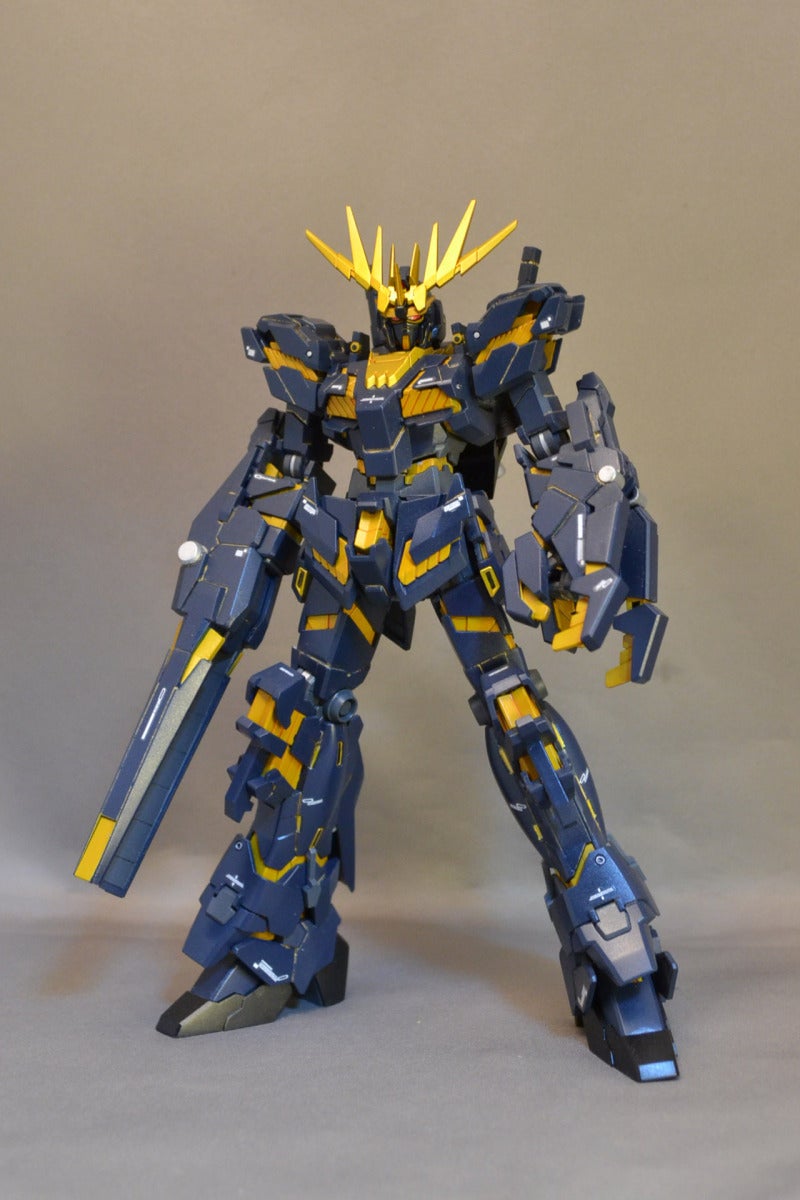 HGUC ユニコーンガンダム2号機バンシィデストロイモード 塗装 | @in's