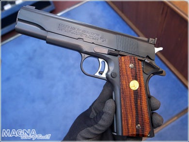 WA【コルト】ゴールドカップ ナショナルマッチ／ガンブルー」絶賛発売