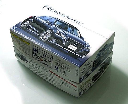 製作記 アオシマ 1/24 クラウン・アスリート 210系 (14) | プラモ日記