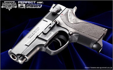 傑作コンパクト「WA【S&W】ショーティ.40／ステップドスライド」入荷