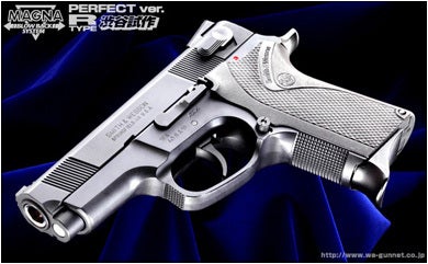 WA【S&W】ショーティ.40 PCカスタム」シルバー＆ブラック入荷しました
