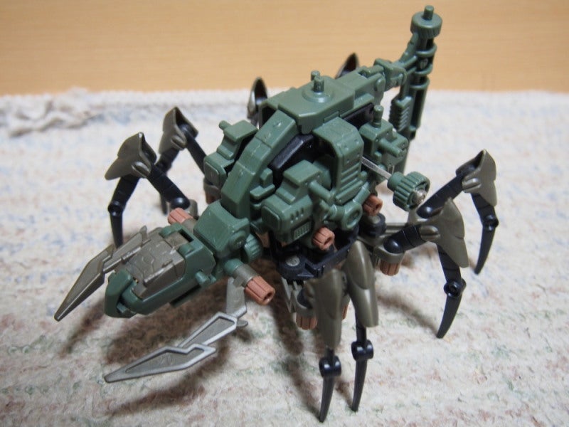 ゾイドその14 エクスグランチュラ | tanishi a.k.a. 田螺のブログ