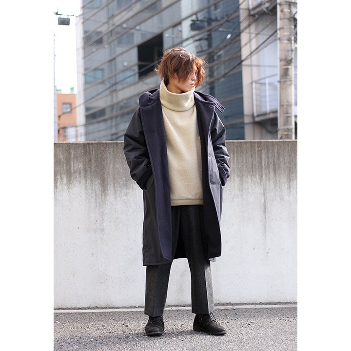 今着たいCOMOLI(コモリ)フーデッドコート。 | CORNER'S ARK