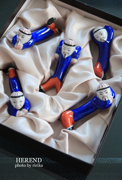 ヘレンドおじさん 箸置きのつもりが | 台湾生活 趣味とお教室 台湾の
