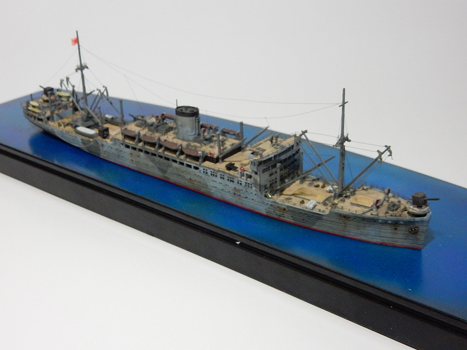 ハセガワ 1/700 潜水艦母艦 平安丸の製作 | アンチノイズDXのブログ