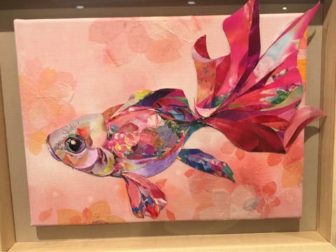 コラージュアーティスト村尾沙織さんの個展に行ってきました | 美容師