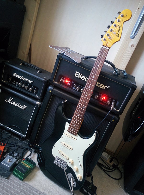 アンプ内蔵ミニギターを作ろう！本番編1.機能確認用仮組モデル | ピロ