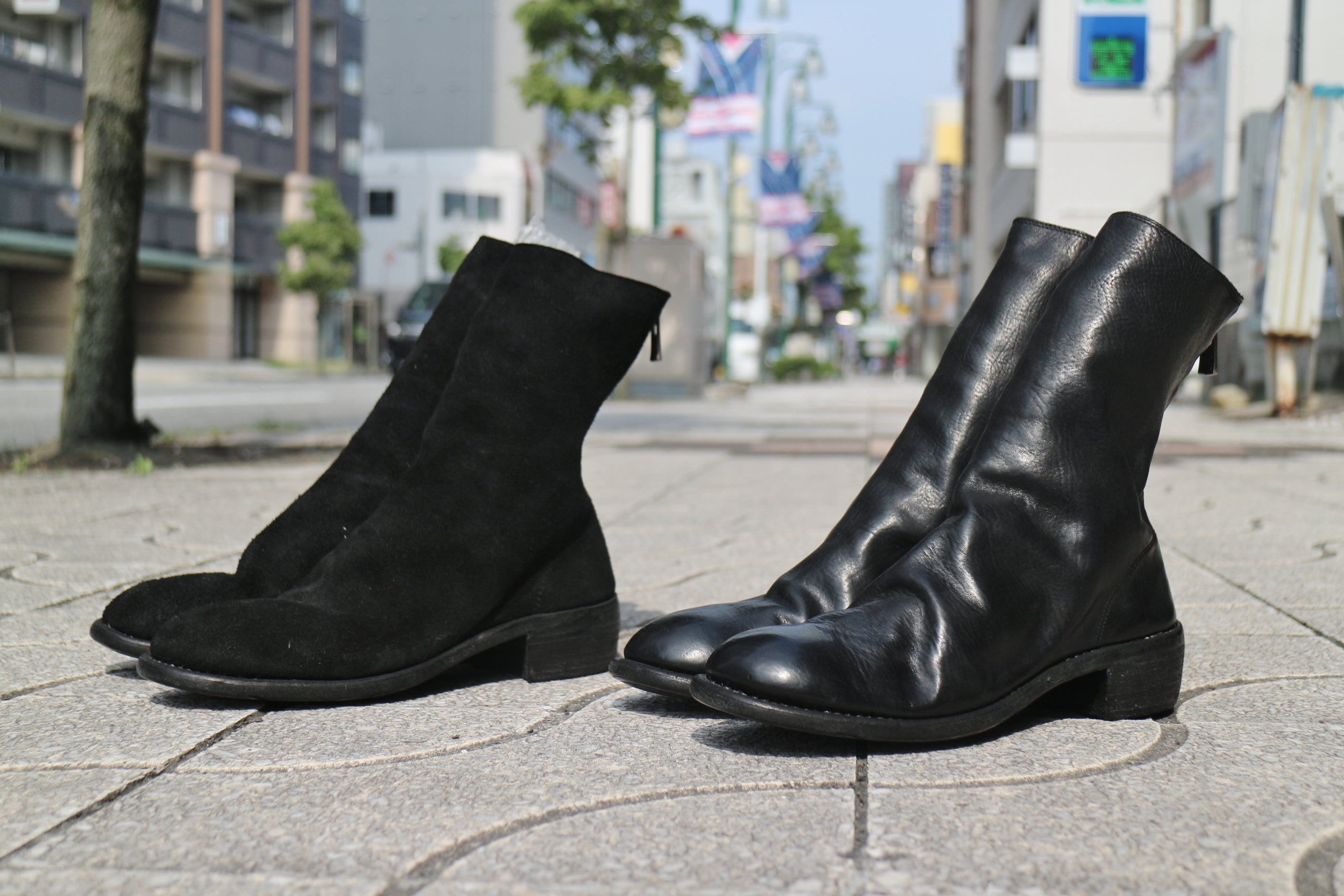 GUIDI 788 back zip boots horse smooth & reverse | nadja homme