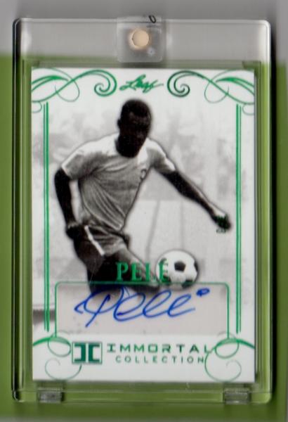 サッカーの王様 ペレ 直筆サインカード | トレカショップファンクスの