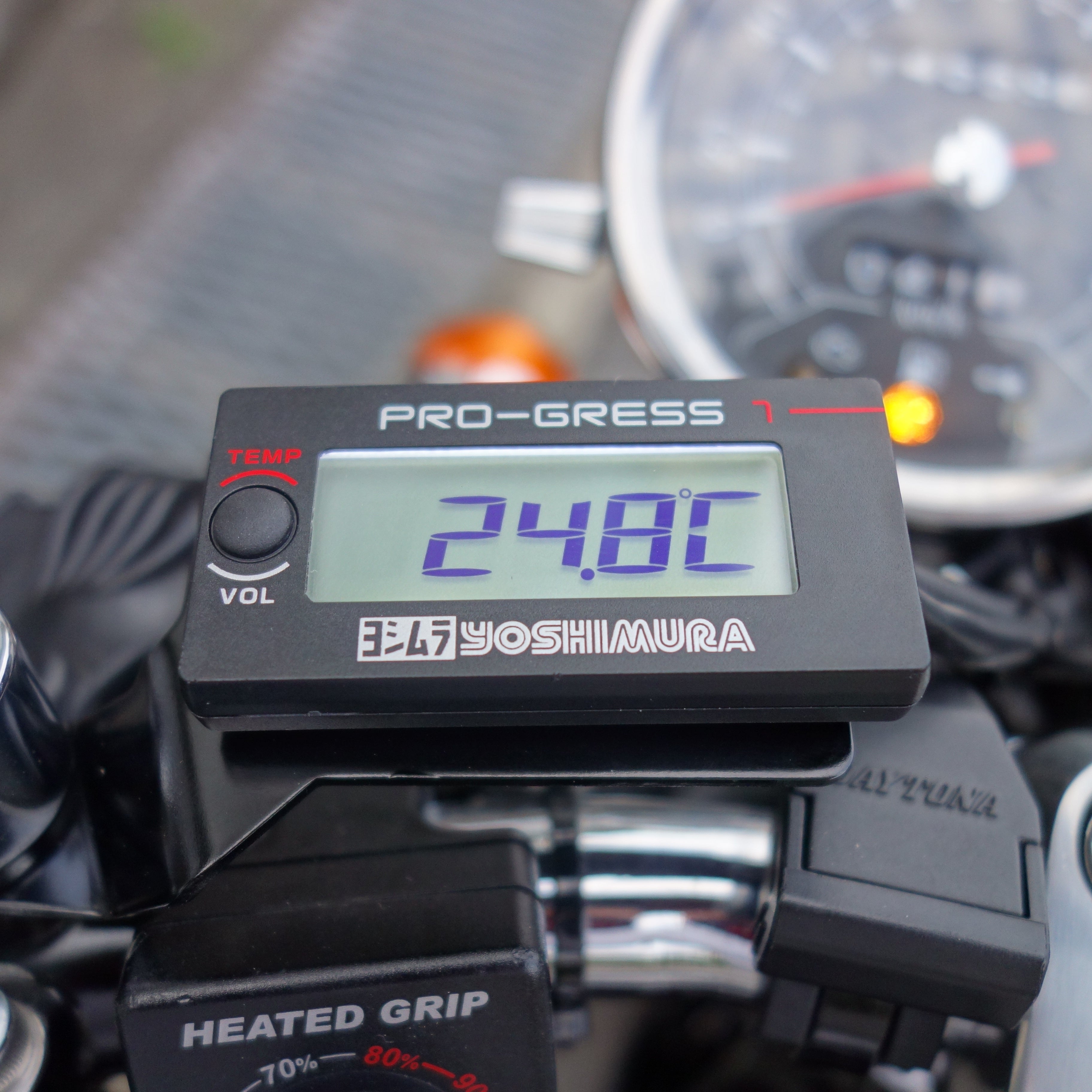 SR400 FI その75 デジタル油温計導入！ | 斉藤さんのブログ