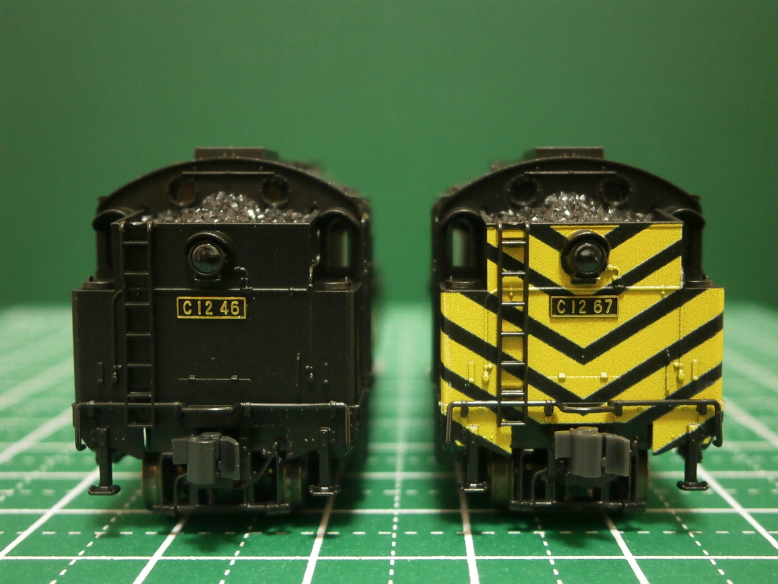 A7402 A9714 ゼブラ塗装セット N) A7402 国鉄 C50形蒸気機関車 66号機