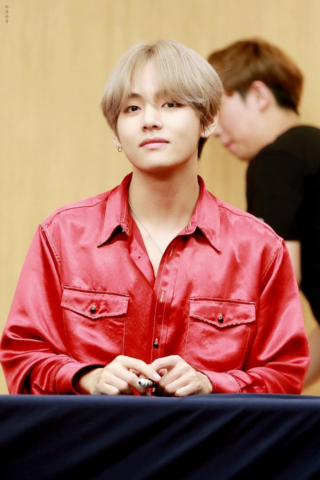 BTS ☆ 2017/09/22 サイン会 テヒョン | BTS☆ 星から来たあの子 テテ