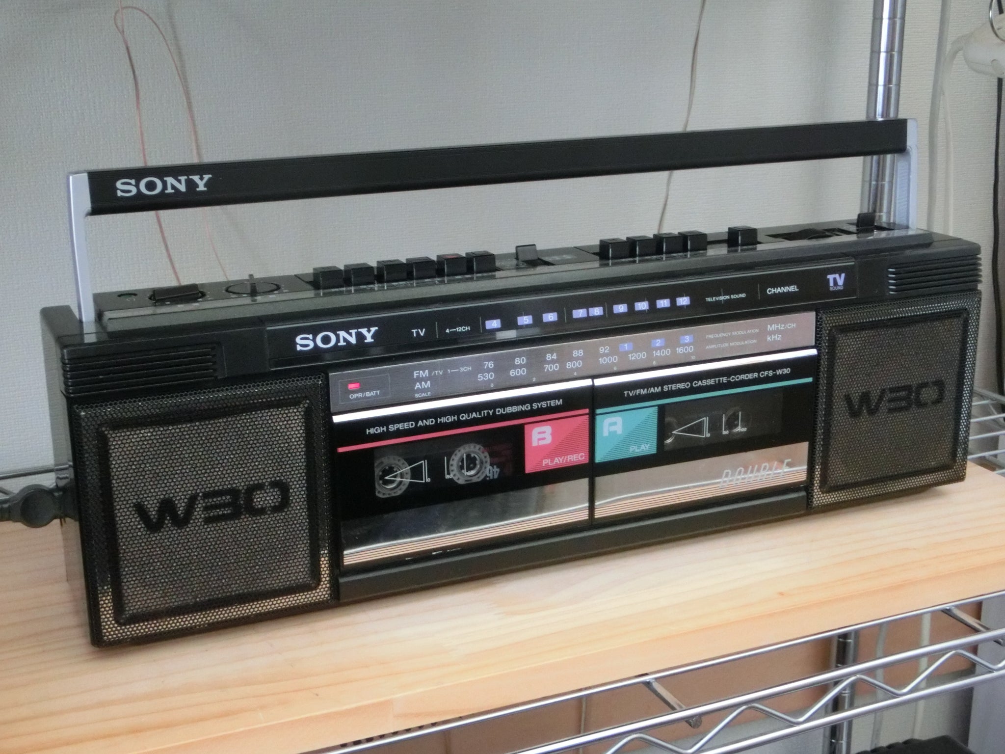 SONY CFS-W30 | いつみくんの日々