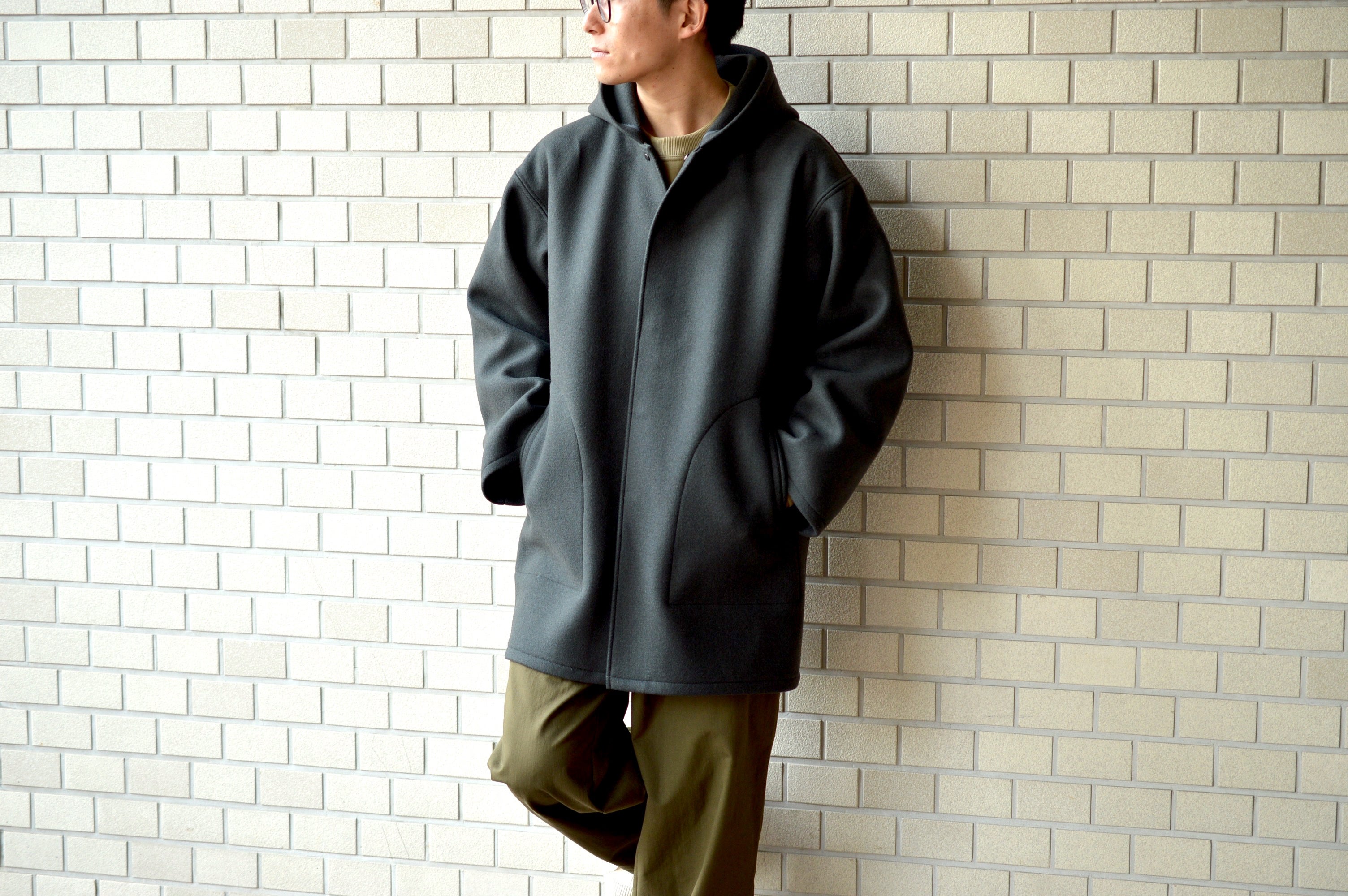 AURALEE / HEAVY MELTON HOODED COAT | Gramme Huit BLOG(グラム