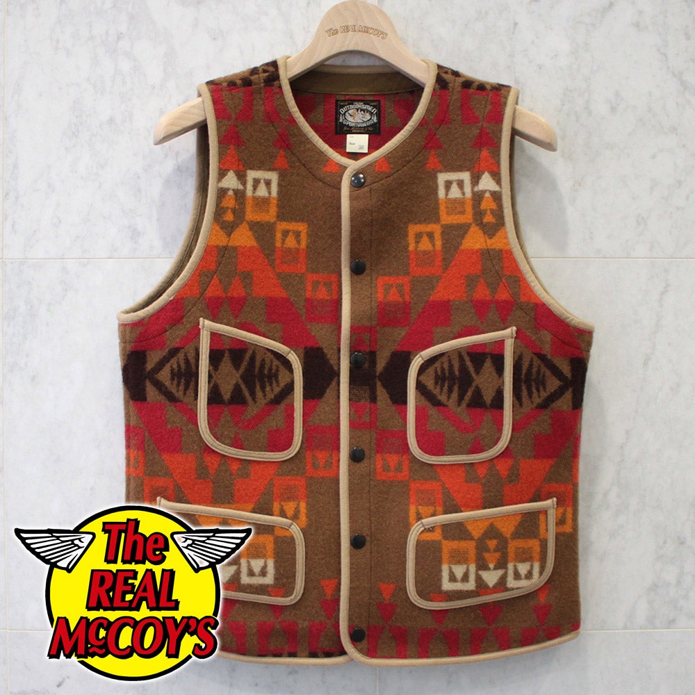 新入荷速報です♪ JOE McCOY ネイティブブランケットベスト | リアル