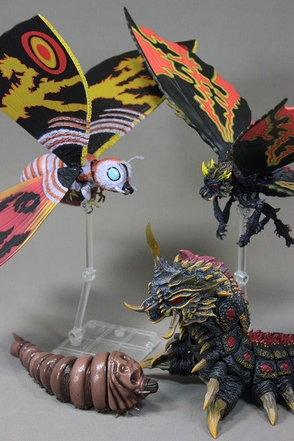 中古・開封済】S.H.M バトラ（成虫）＆（幼虫） SP Color Ver. 中古