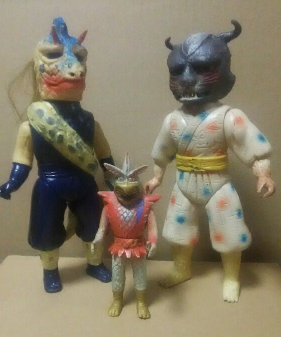 変身忍者嵐と化身忍者のソフビ | 映画制作奮闘記