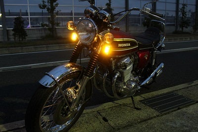 HONDA CB750K フォグランプ取付！！！ | 名古屋の絶版二輪車
